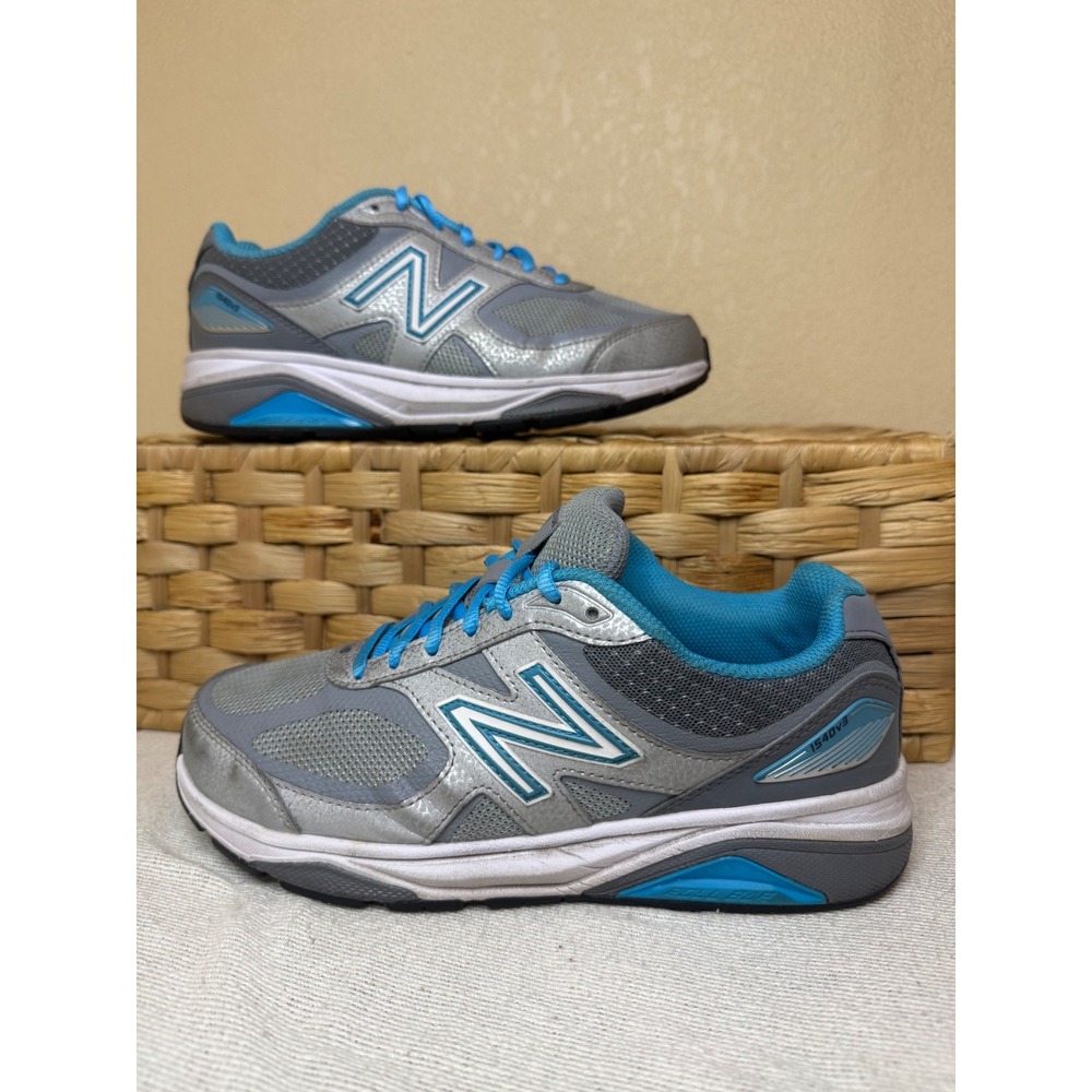 New Balance 1540v3 Running Shoes Women Size 8 Grey Blue W1540LG3 ROLLBAR